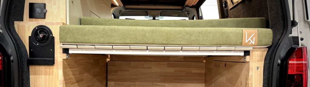 Van aménagé toit relevable : le Transporter T6 escapade de M. et Mme R.