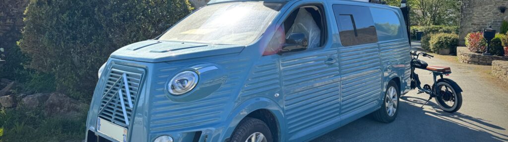 Van type H : le Citroën Caselani transformé en mini camping-car de monsieur V.